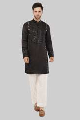 Black Mirror Luxe Kurta Set
