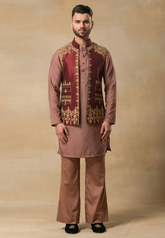 Men Kurta Bundi Set