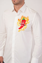 Tikha ho main White Shirt