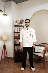 ghost mood on shirt for men