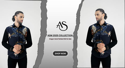 Hand Painted Shirt for Men | Designer Party Wear & Clubbing Shirt