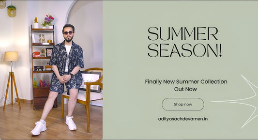 Stylish Denim Co-Ord Set for Men Your Go-To Trendy Outfit This Summer