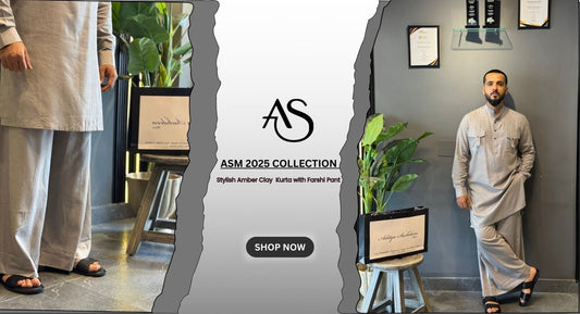 Stylish Amber Clay Men's Kurta with Farshi Pant | Festive Minimalist Elegance