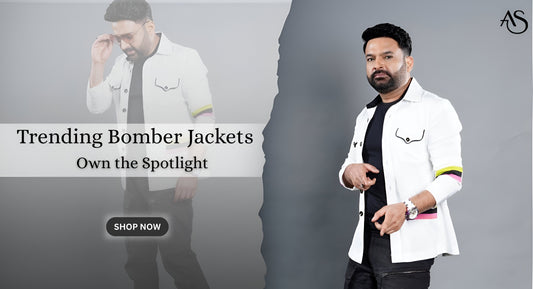 Aditya Sachdeva Bomber Jacket for Men | Stylish & Premium Outerwear