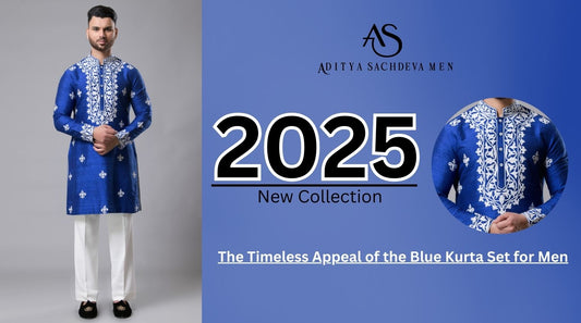The Timeless Appeal of the Blue Kurta Set for Men