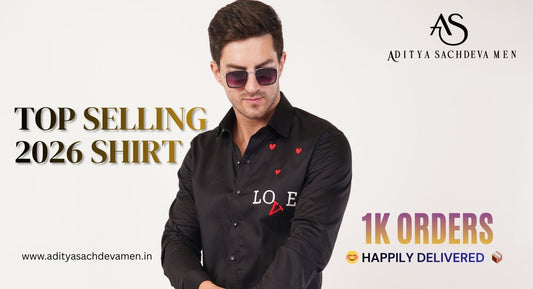 Handcrafted Love n Hope Embroidered Shirt