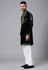 Green Kurta Set