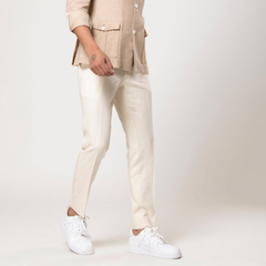 Stylish Linen Ivory Color