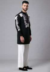 Black Kurta Set for Men