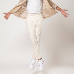 Stylish Linen Ivory Color