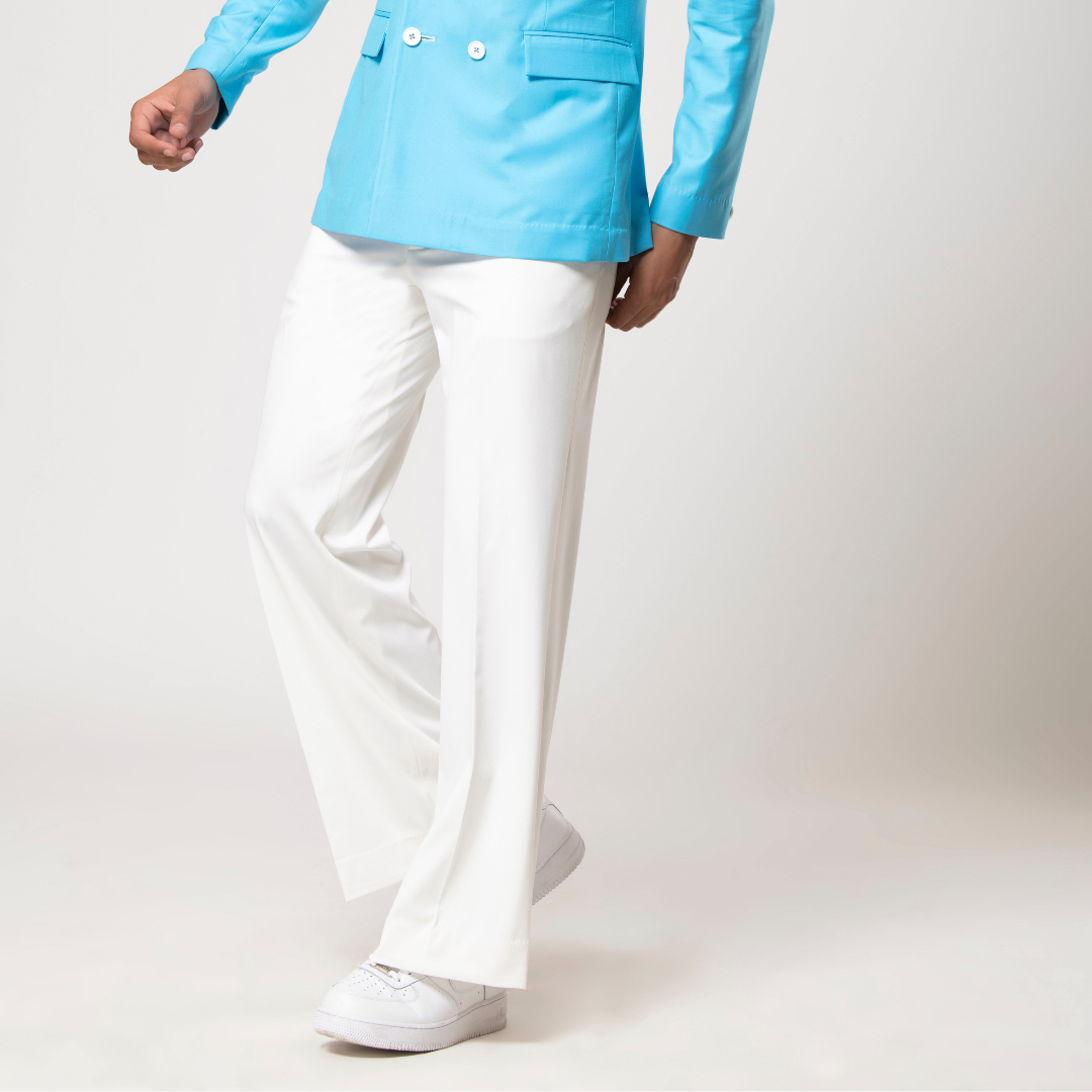 Italian White Pants for Men