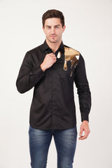 Black Shirt for Men 