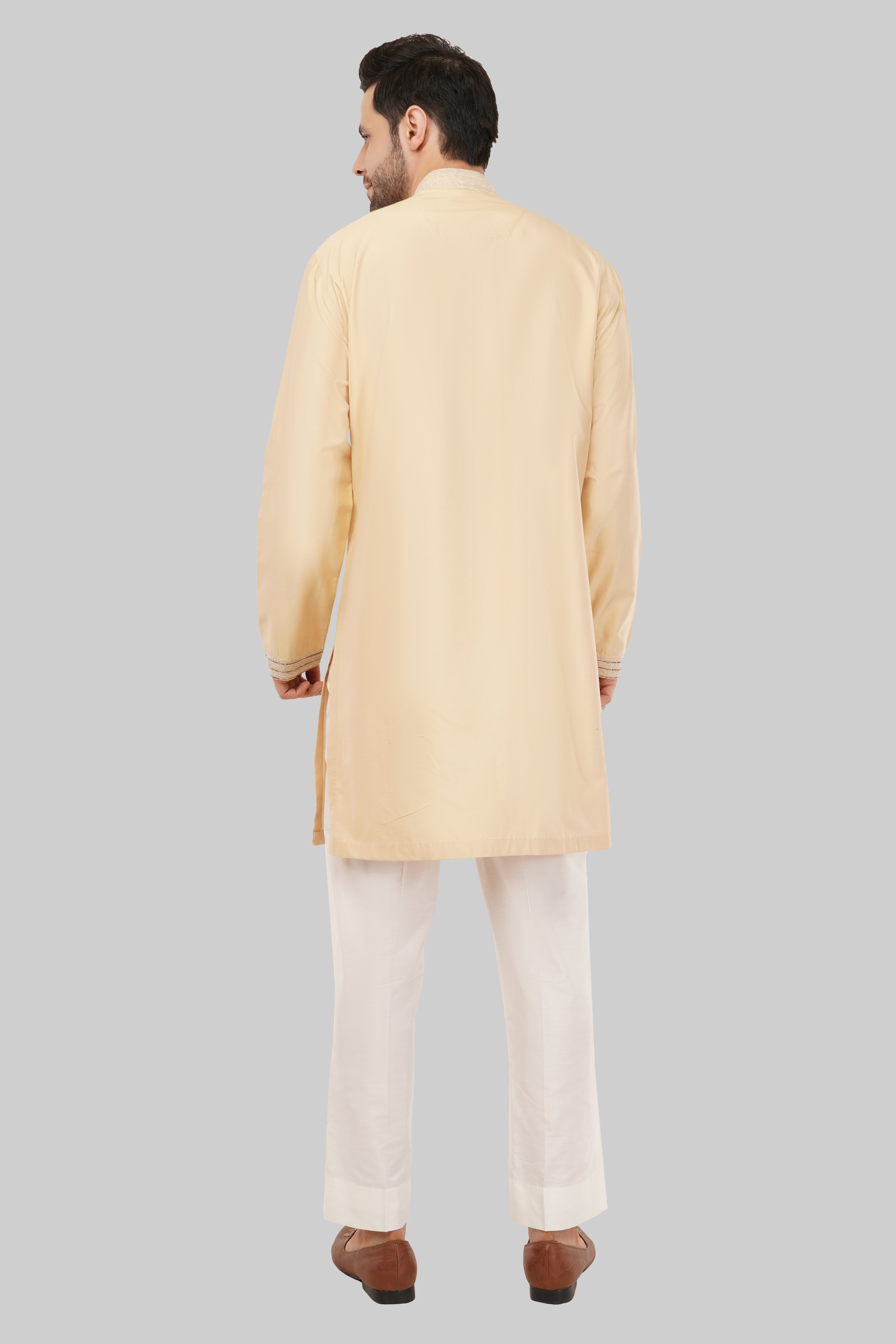 Stylish Men's Embroidered Kurta