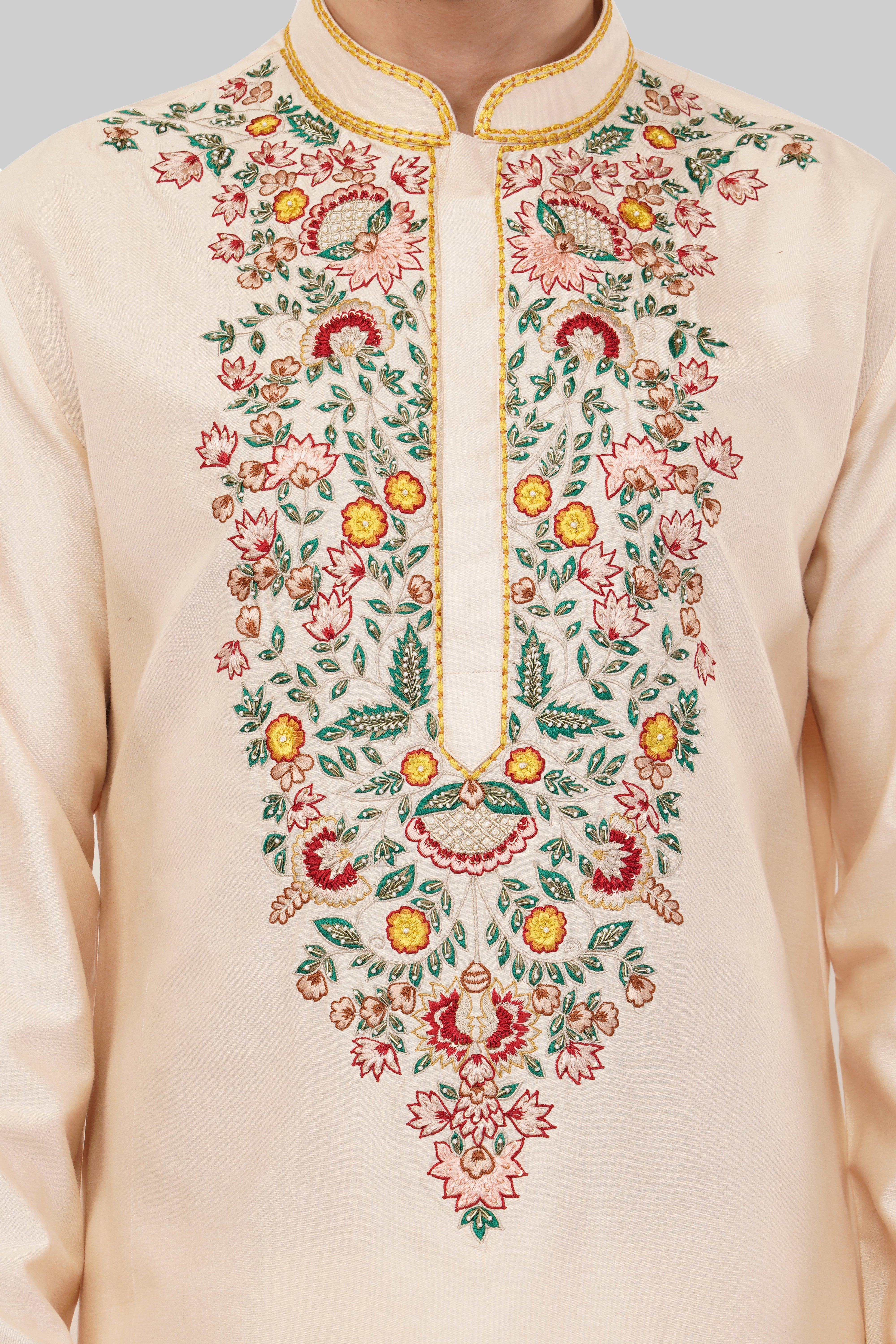 Luxurious Embroidered Kurta for Men