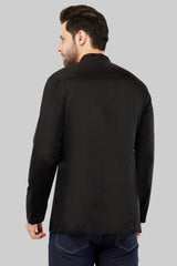 Fashion-Forward Black & White Men’s Kurta - Diwali Ready
