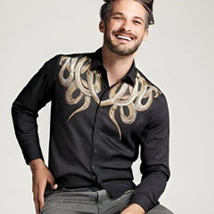 Snake Art Shirt for men 