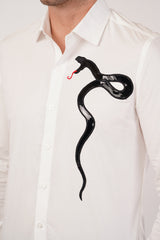 Snake art shirt
