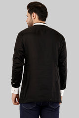 Stylish Black & White Kurta: Your Diwali Must-Have
