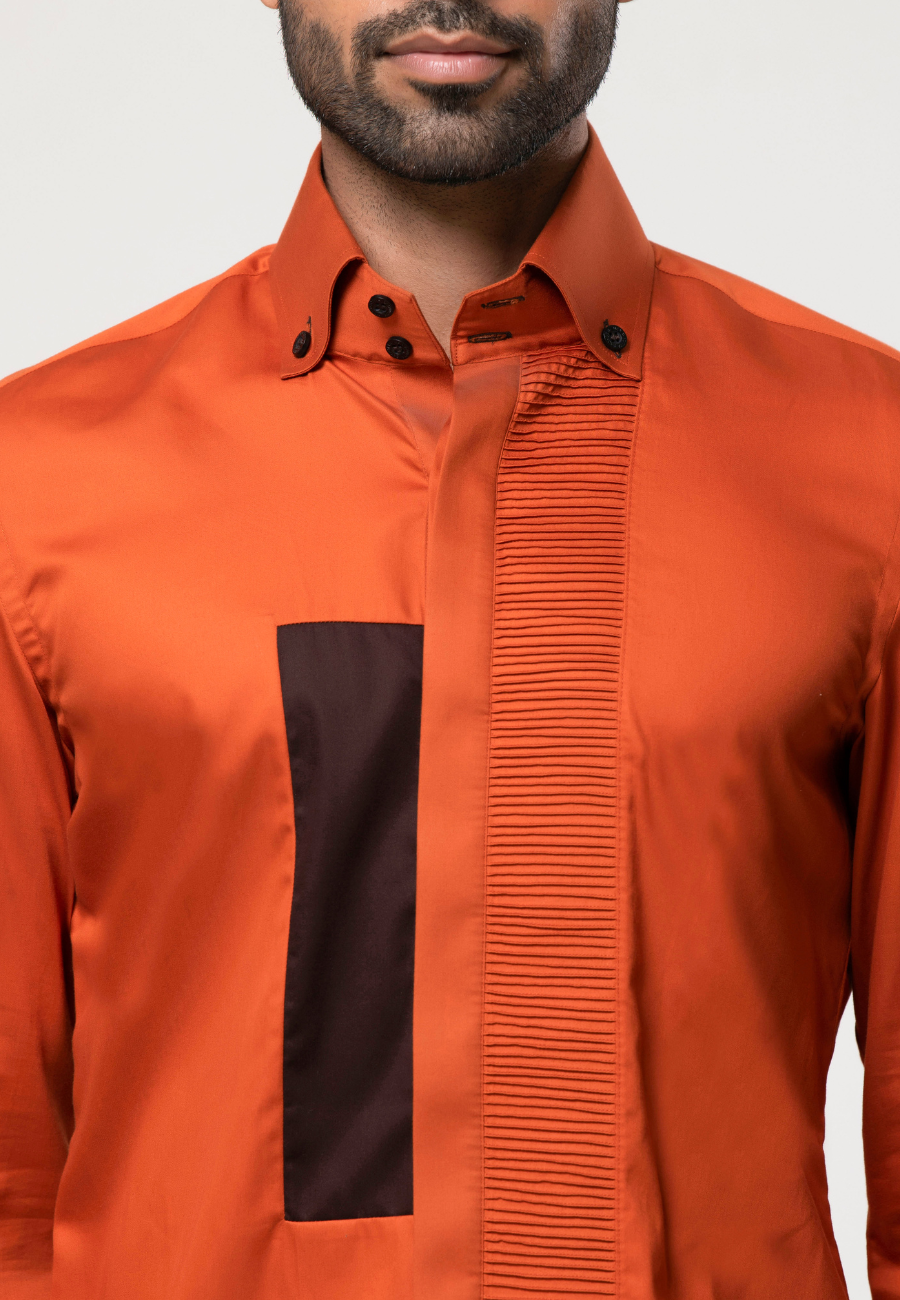 Stylish Orange Shirt
