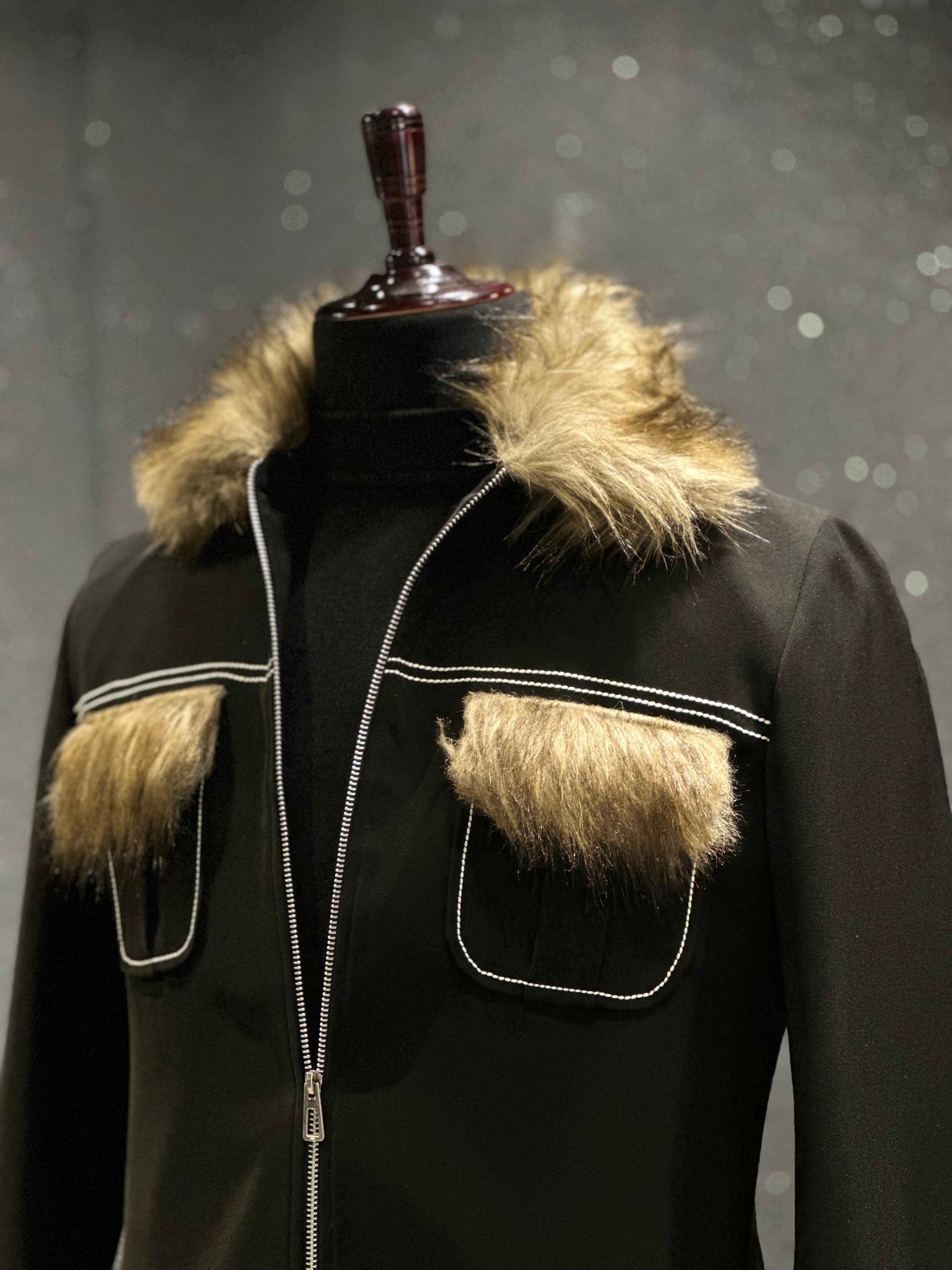 Bloody Furry Jacket.