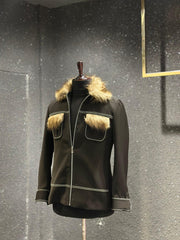 Bloody Furry Jacket.