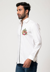 premium cotton white shirts