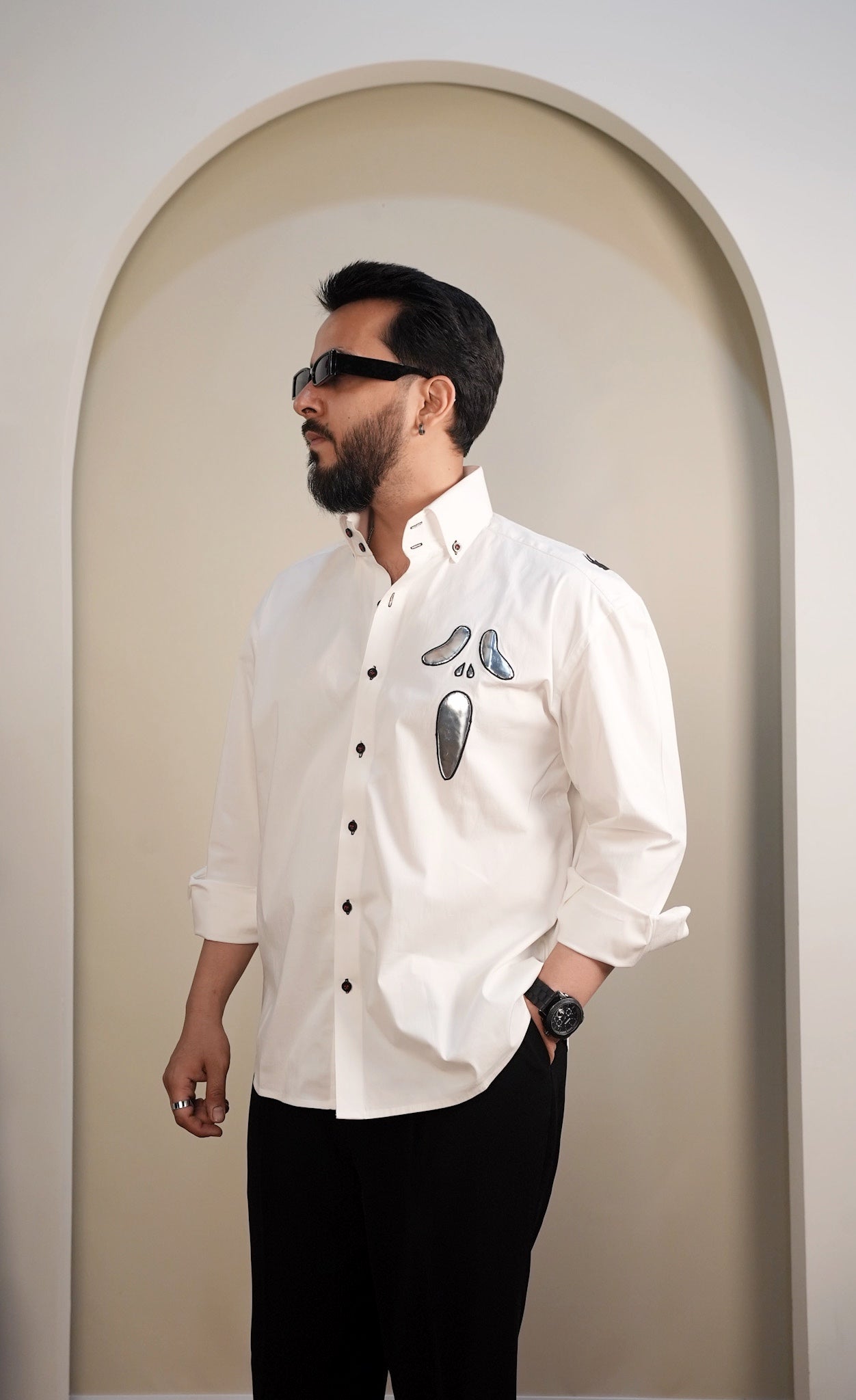 stylish printed shirt for men